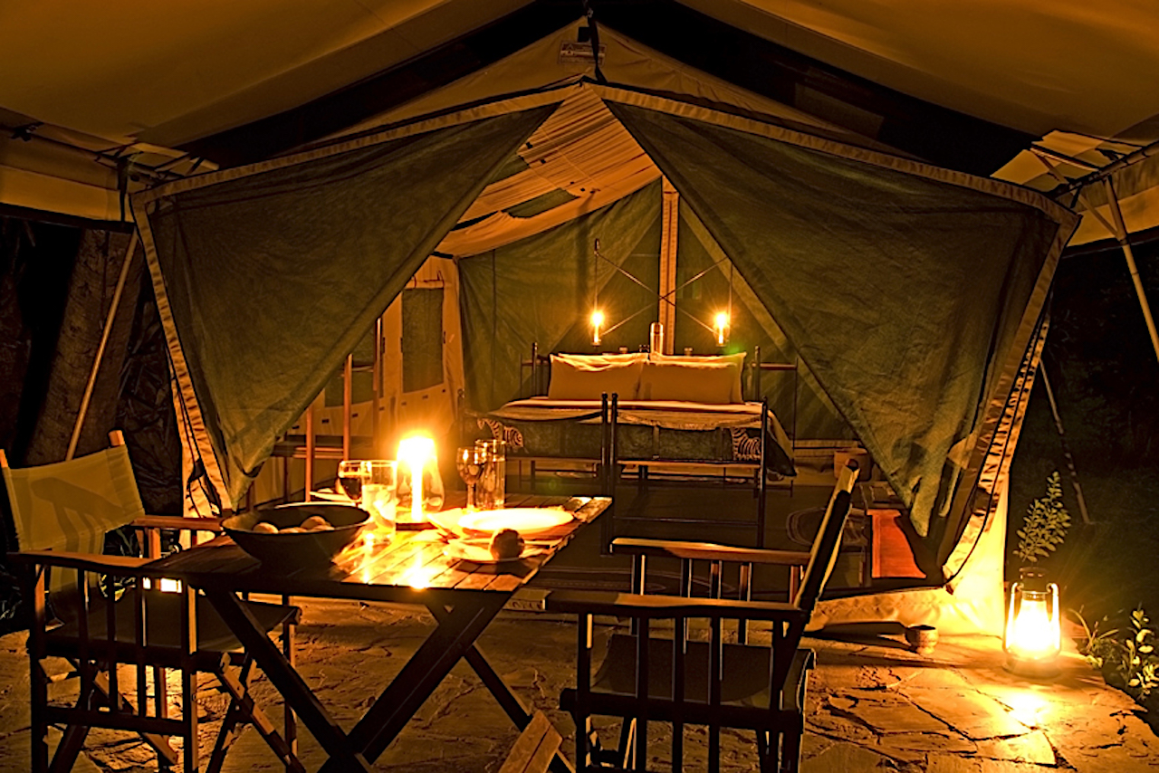 Lake Manze tented Camp Selous